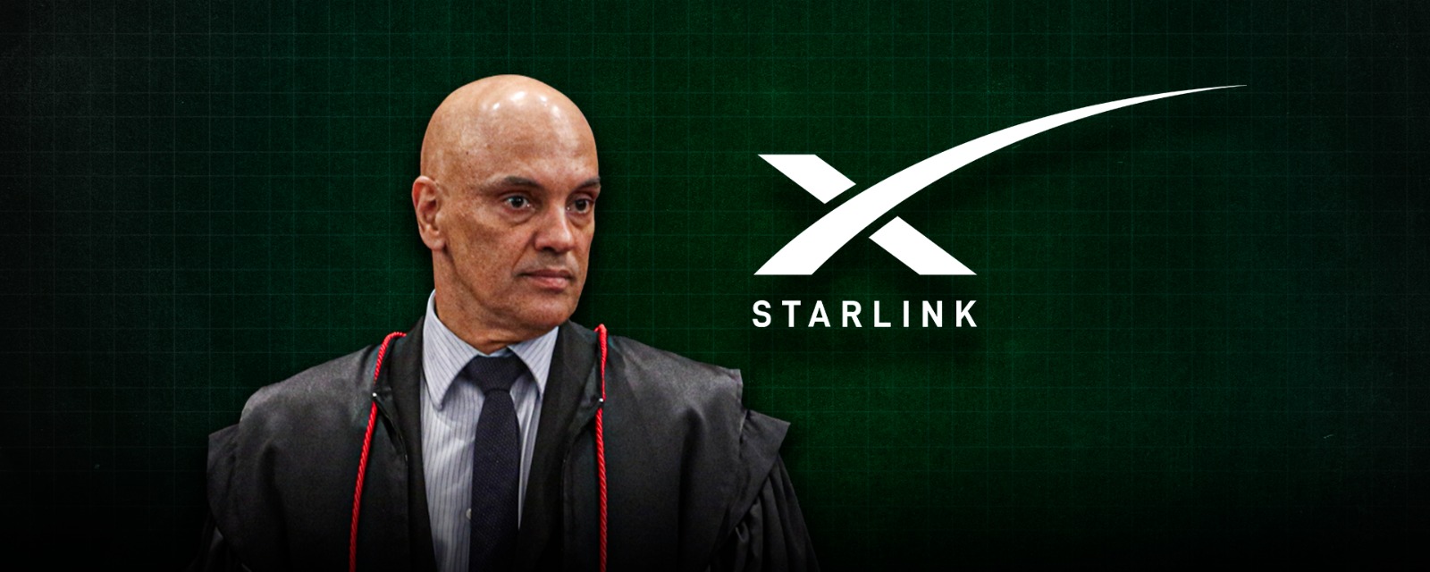 Alexandre de Moraes ecidiu transferir para a União R$ 18,3 milhões que foram bloqueados nas contas da Starlink e da rede social X. (Composição: Weslley Santos/CENARIUM)