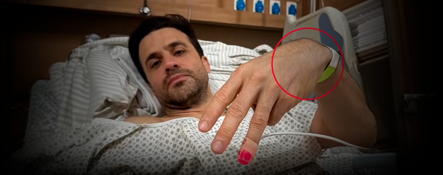 Pulseira de hospital usada por Marçal indica que caso é de baixo risco