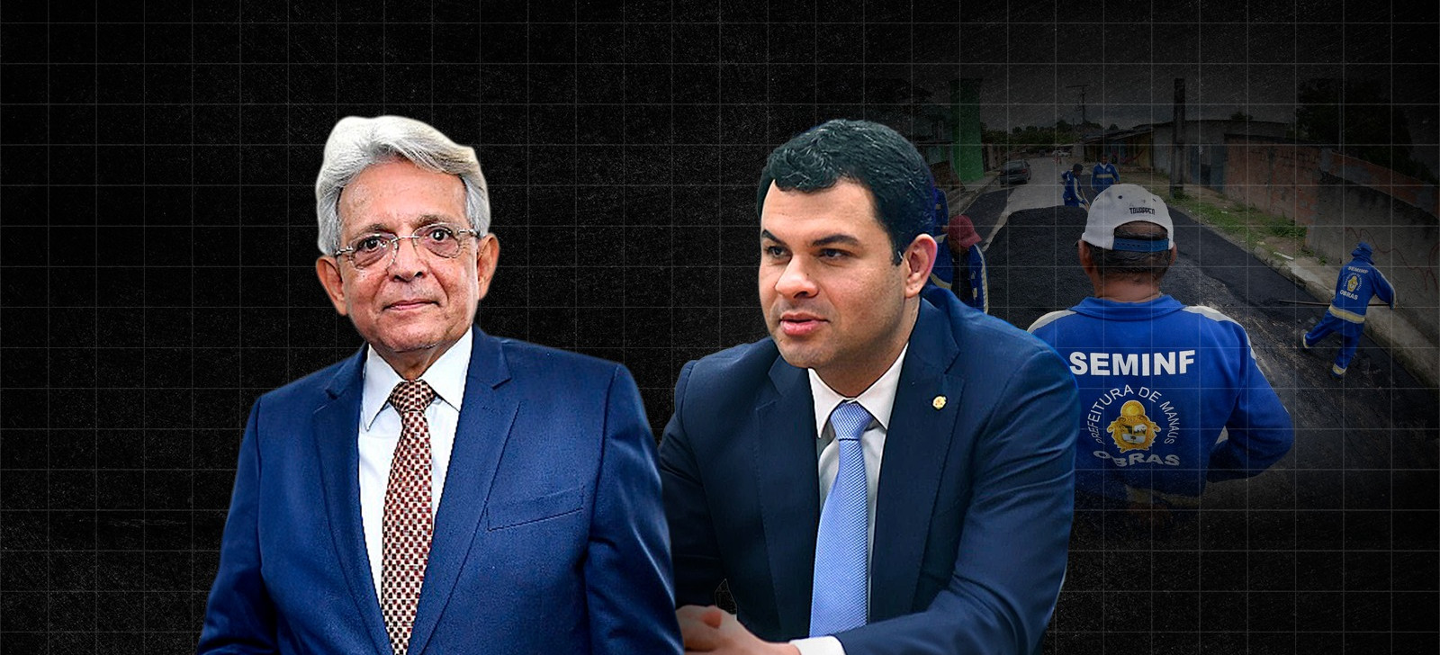 Pauderney Avelino articula nome de Saullo Vianna ao comando da Seminf; pasta terá verba de R$ 881 milhões