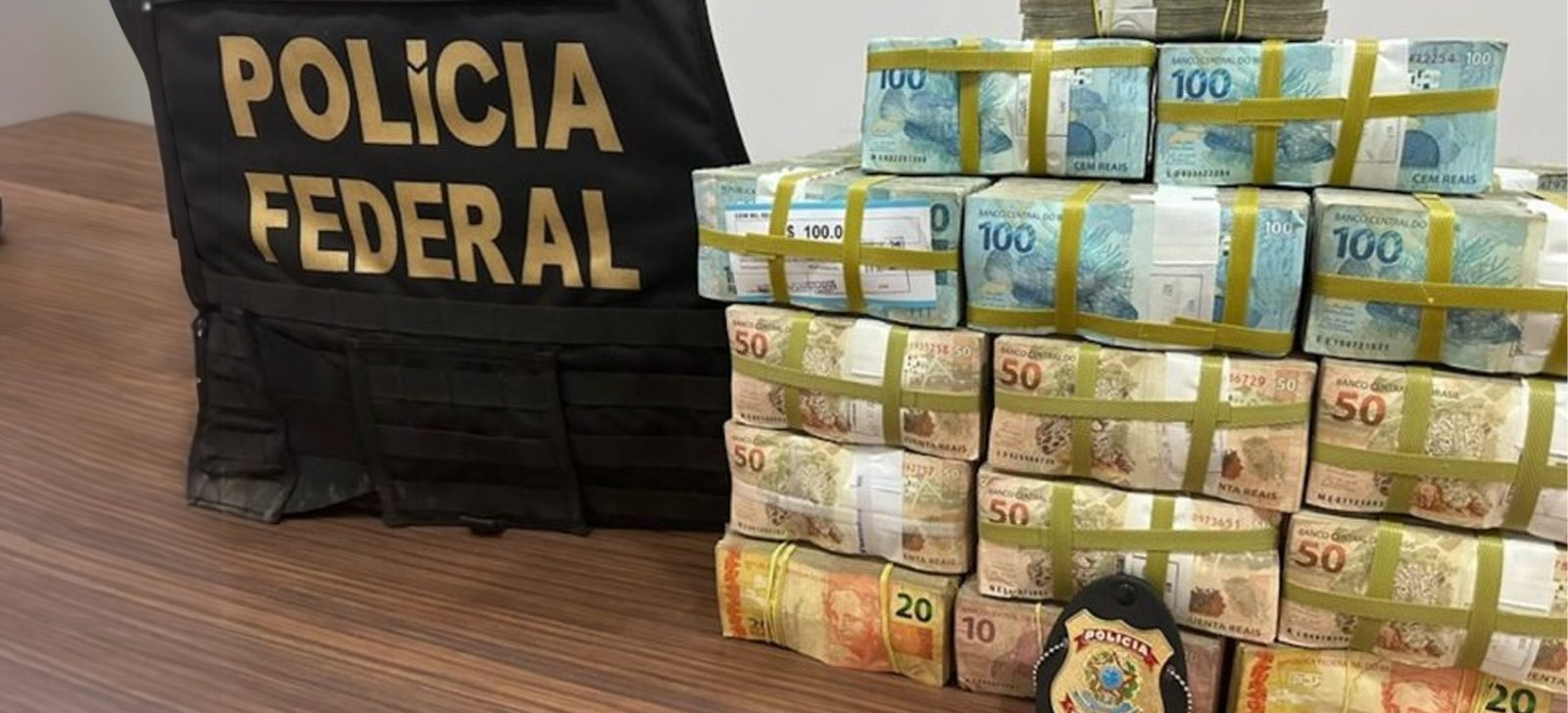 Mais de R$ 16,7 milhões foram apreendidos pela PF durante a campanha eleitoral