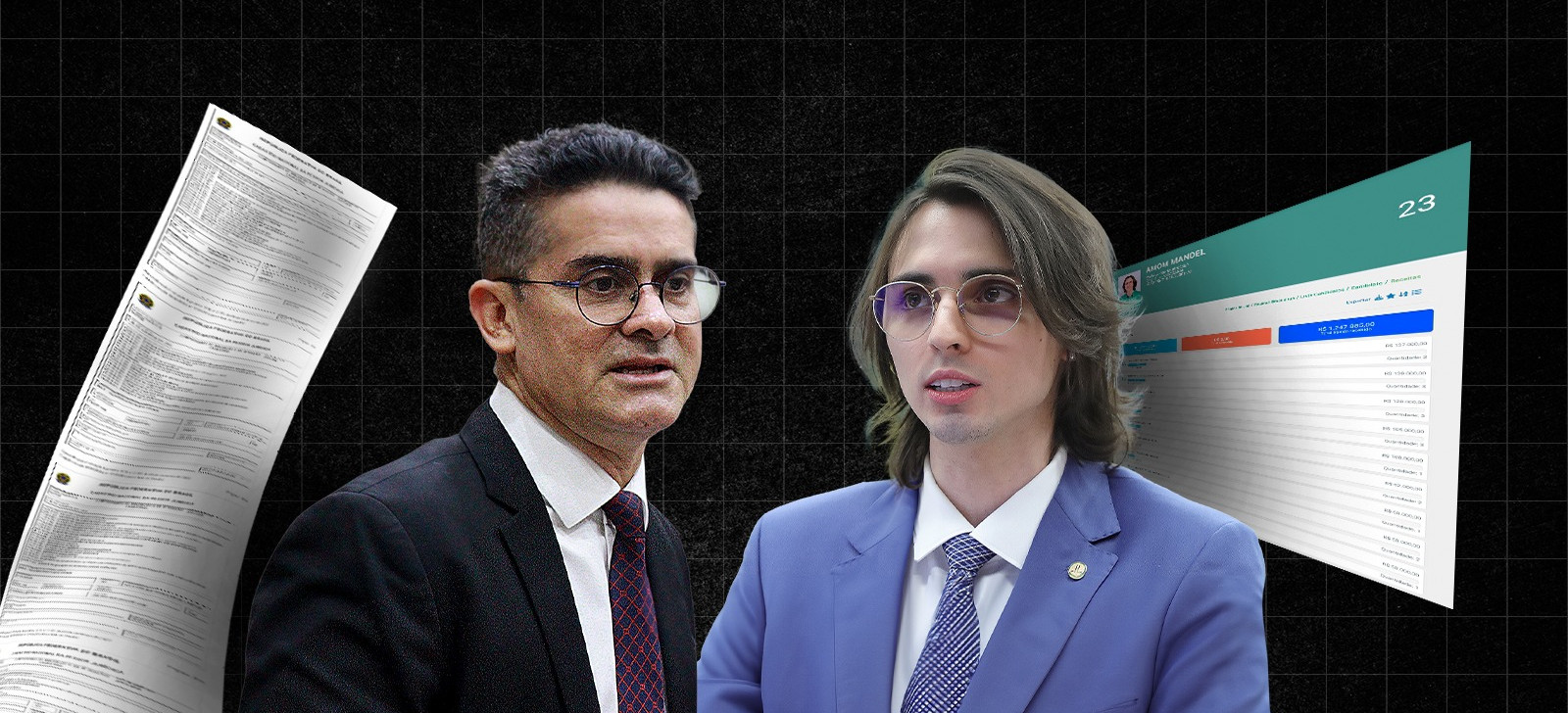 Doadores de Amom possuem contratos milionários com prefeito David Almeida
