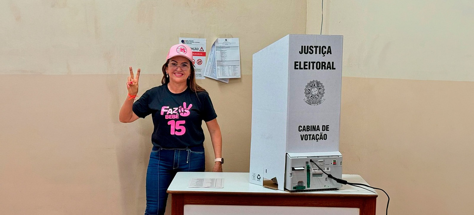 A atual vice-prefeita da cidade, Valcileia Maciel (Divulgação)