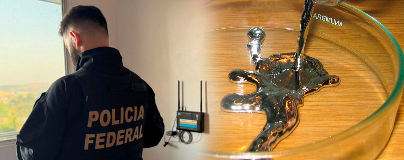 Polícia Federal combate esquema criminoso de venda ilegal de mercúrio no AM