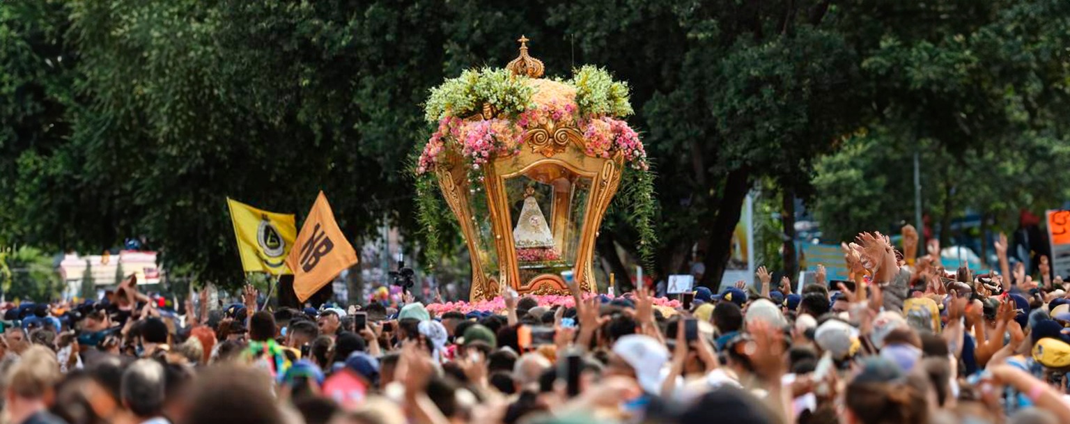 Romaria em Belém, no Pará (Pedro Guerreiro/Ag. Pará/Divulgação)