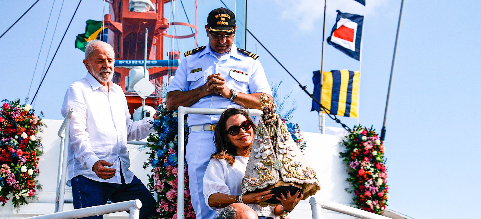 Círio de Nazaré: Lula e Janja participam de romaria fluvial em Belém