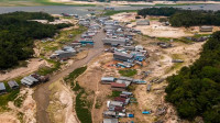 Rio Negro sobe para 12,25m, mas estiagem continua no Amazonas