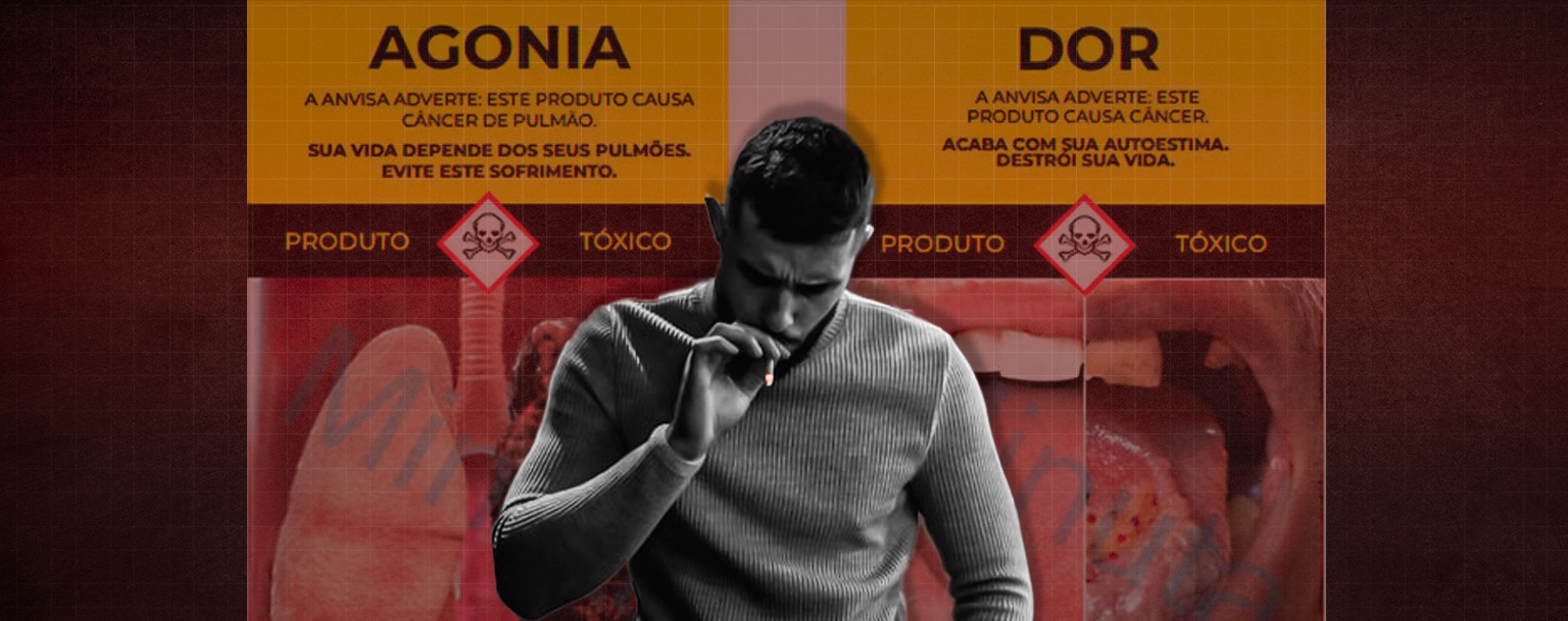 Anvisa divulga novas imagens para advertir uso de cigarro