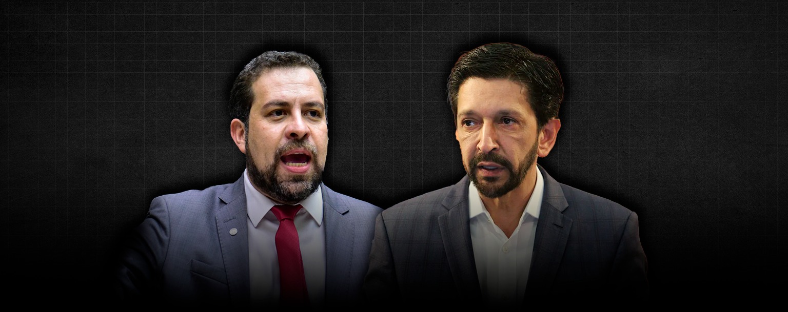Discurso de vitória e provocações marcam votação de Boulos e Nunes em SP