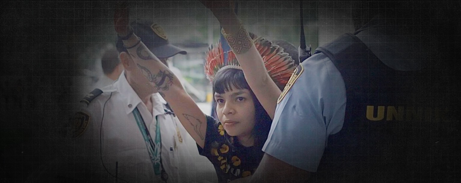 Txai Suruí é impedida de protestar contra Marco Temporal na COP16