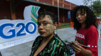 G20 Social: artistas paraenses usam arte e performance drag em protesto no RJ