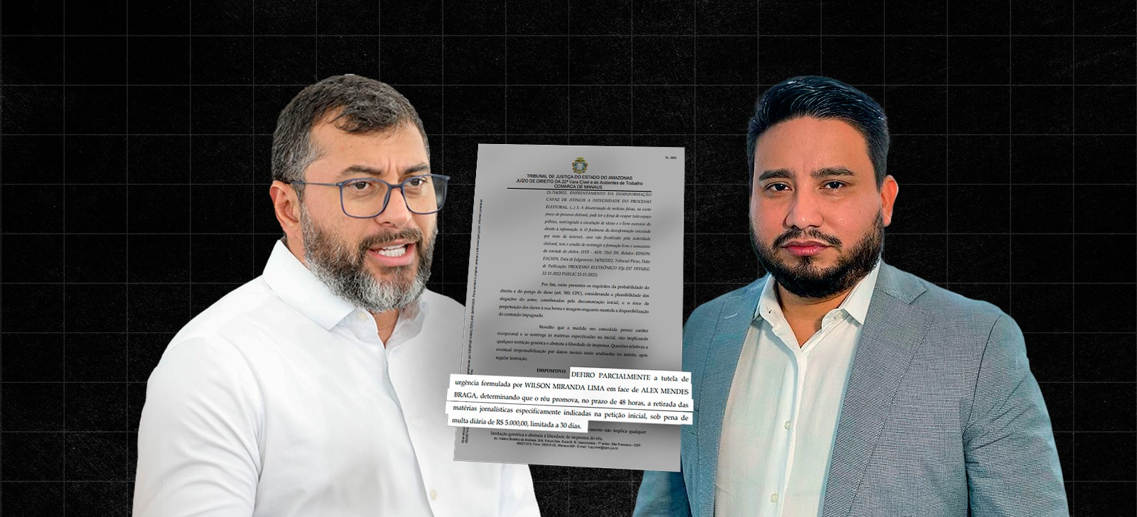 Alex Braga é condenado por fake news contra governador do AM