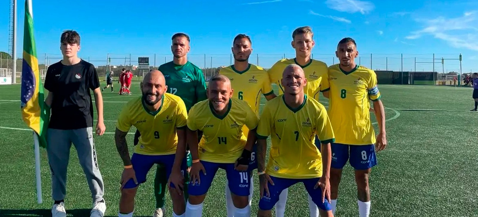 Seleção brasileira de futebol com paralisia cerebral estreia com vitória na Espanha