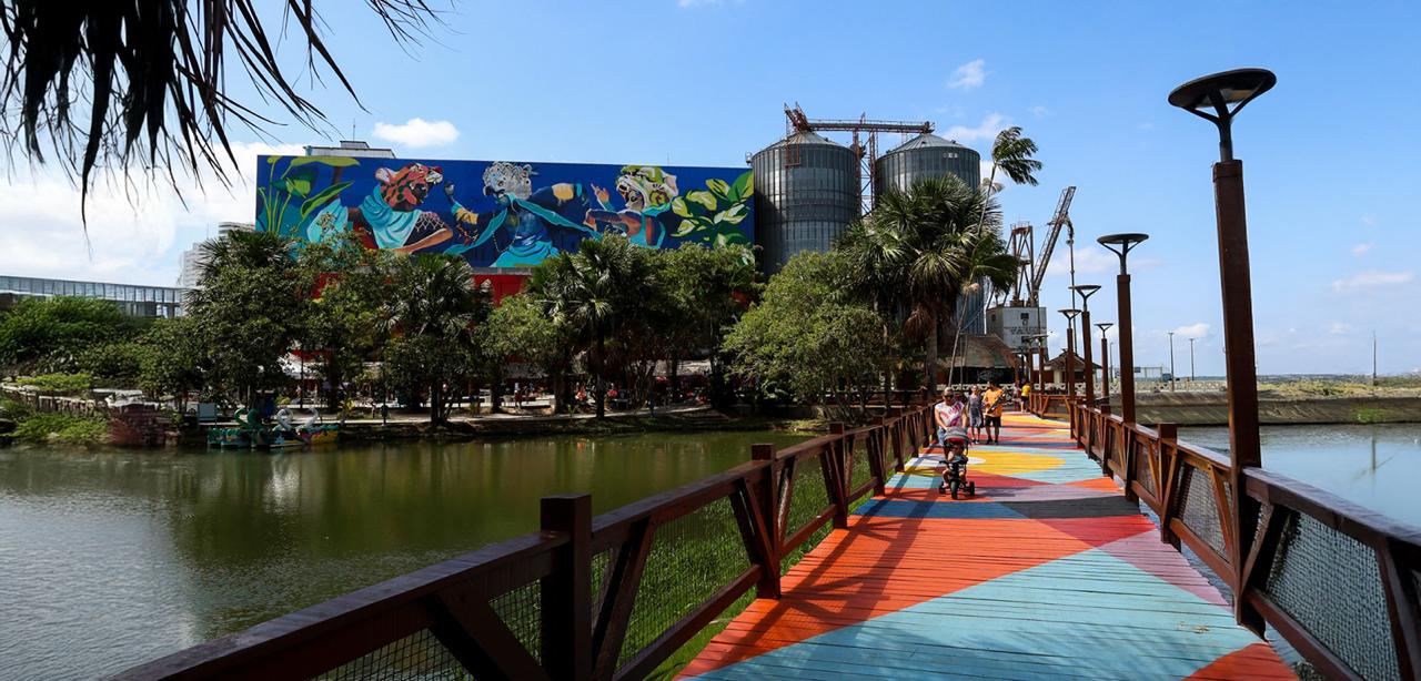 Artistas brasileiros colorem Belém em galeria a céu aberto