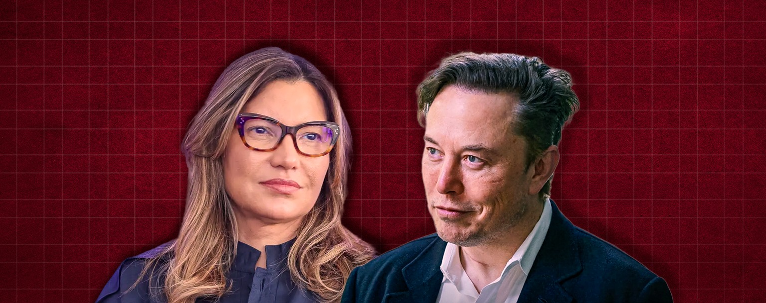 Janja e Elon Musk (Composição: Weslley Santos/CENARIUM)