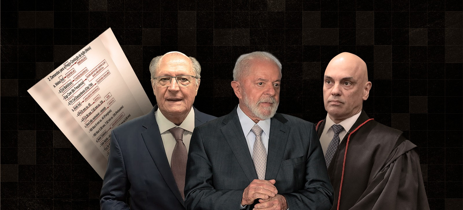 Documentos revelam detalhes de plano para matar Lula, Alckmin e Moraes