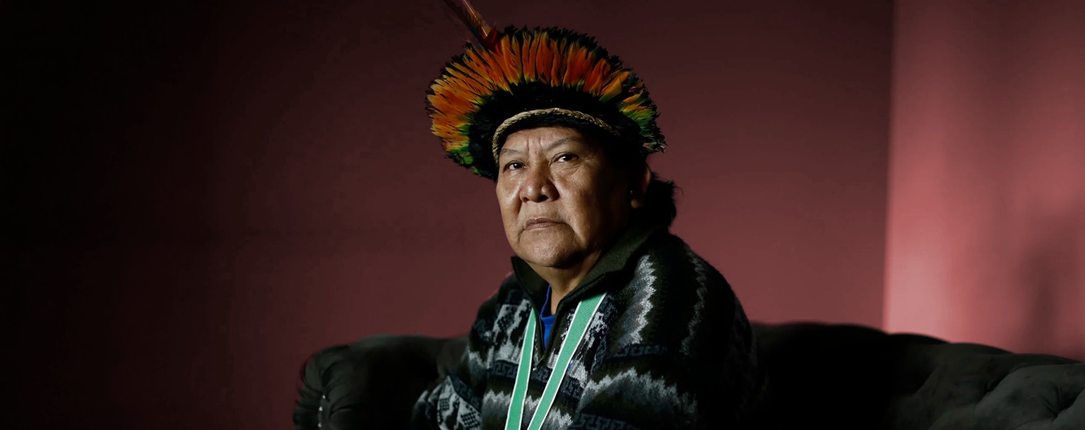 ‘É contra meu povo’, diz Davi Kopenawa sobre senador de Roraima