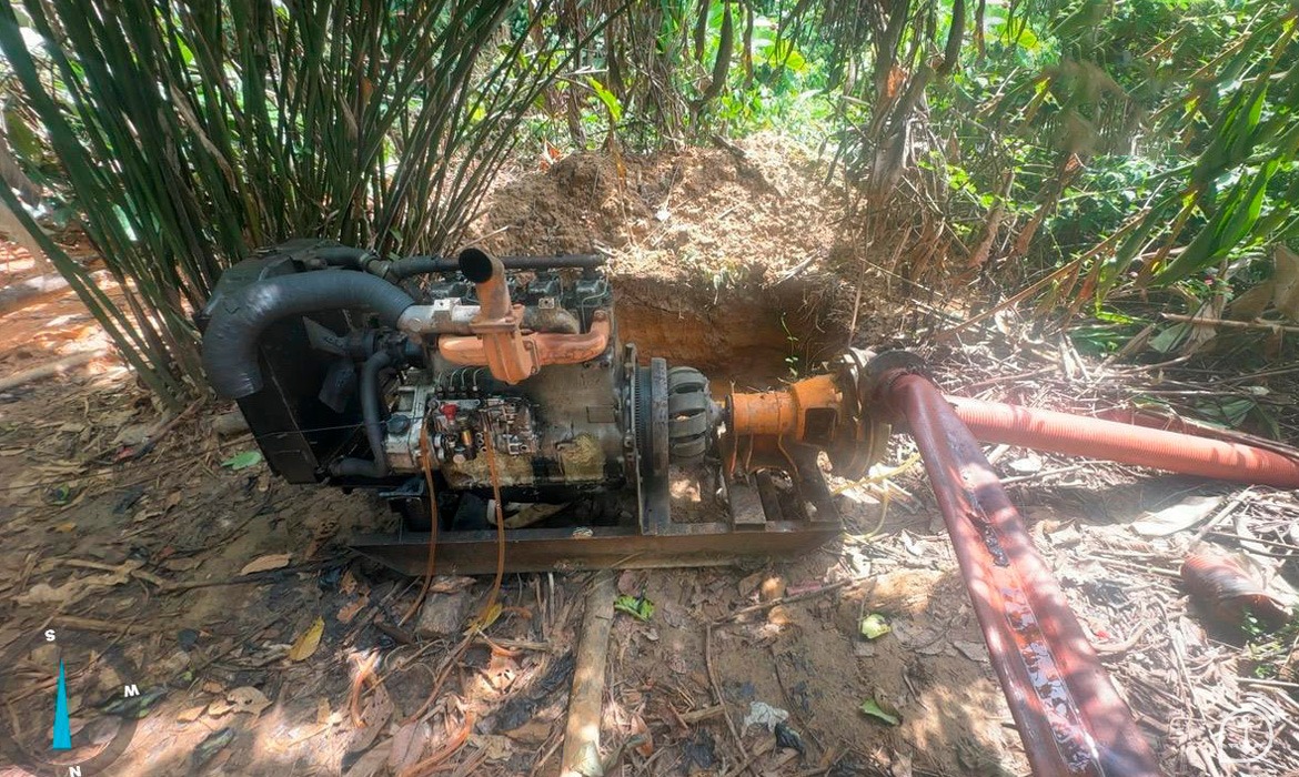 Material apreendido na operação (Divulgação/PF)