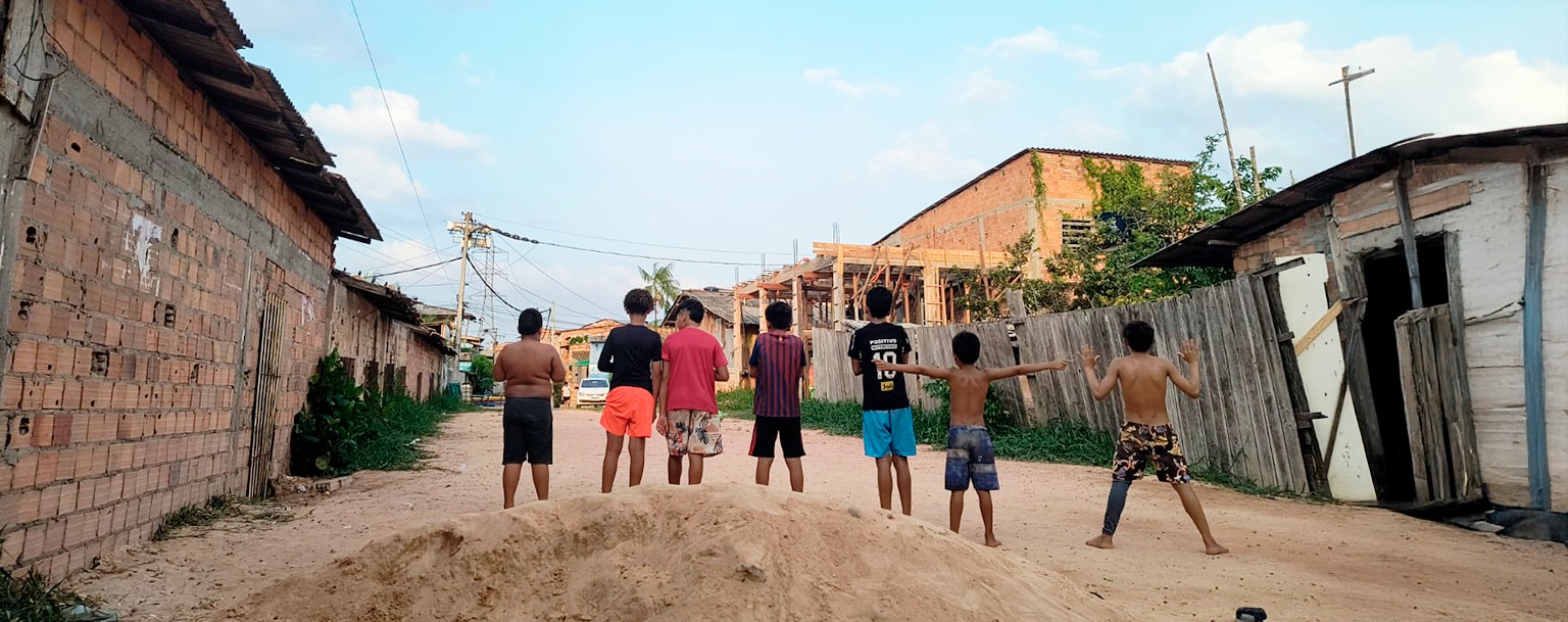 Bairro da Terra Firme, na periferia de Belém do Pará (Arquivo pessoal/Zeca da TF)