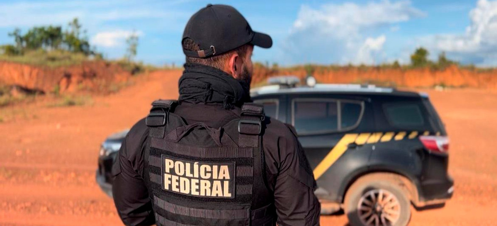 Um agente da Polícia Federal em Roraima (Reprodução/PF)