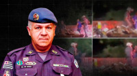 ‘Erro emocional’, diz chefe da PM sobre militar que atirou homem de ponte