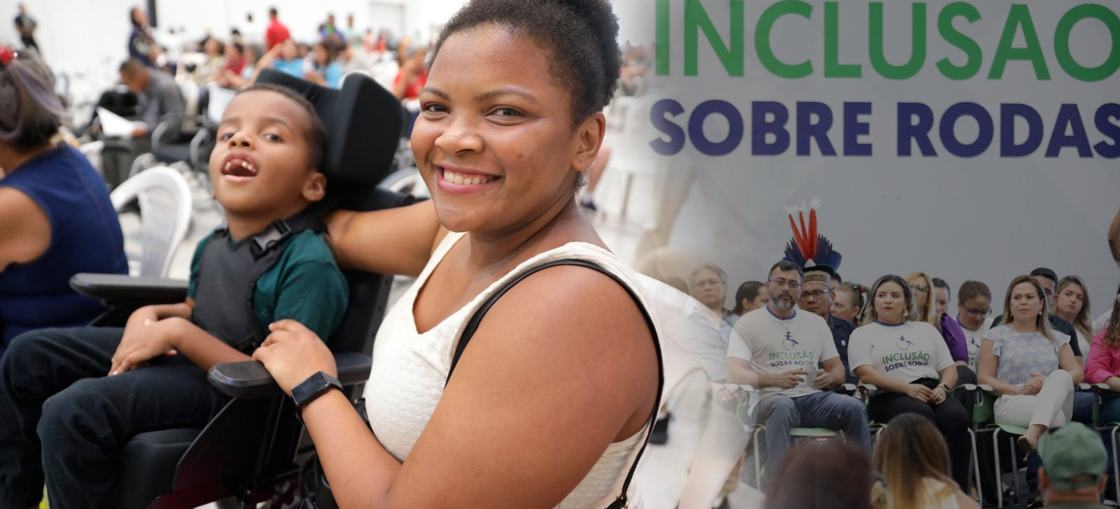 PcDs recebem cadeiras de rodas adaptadas em Manaus