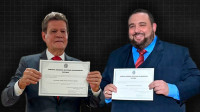 Fernando Vieira e Marcelo Palhano são diplomados em Presidente Figueiredo