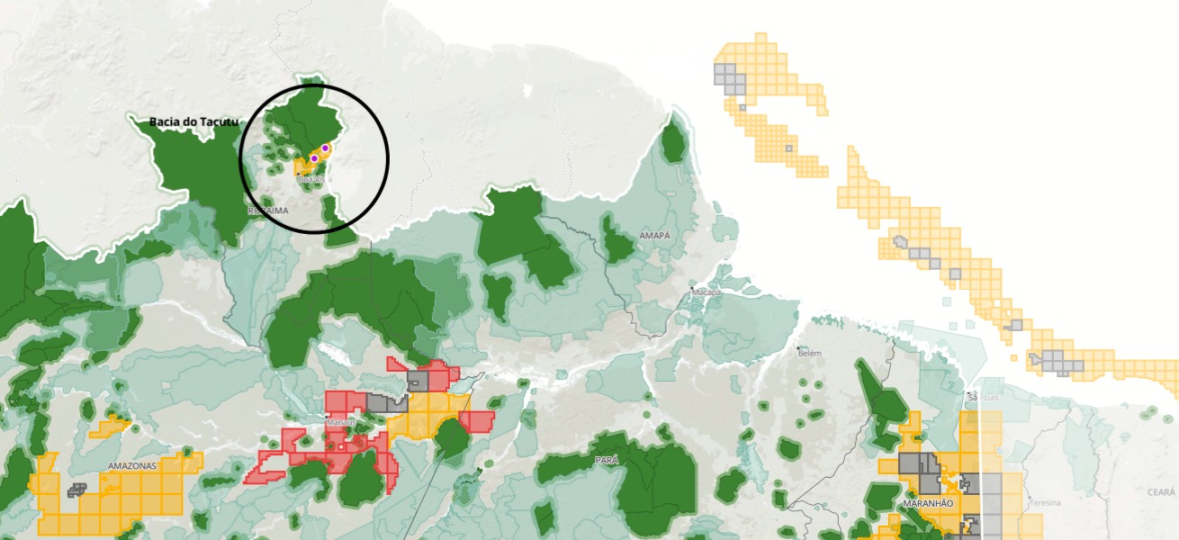 MME autoriza exploração de petróleo e gás natural da Bacia do Tacutu, em Roraima