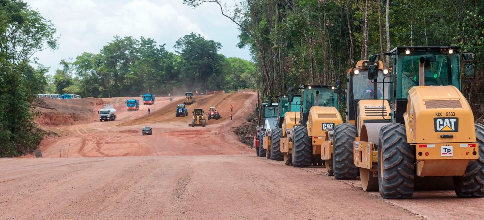 A Avenida Liberdade está com 20% das obras concluídas e entrega prevista para novembro de 2025 (Pedro Guerreiro/Agência Pará)