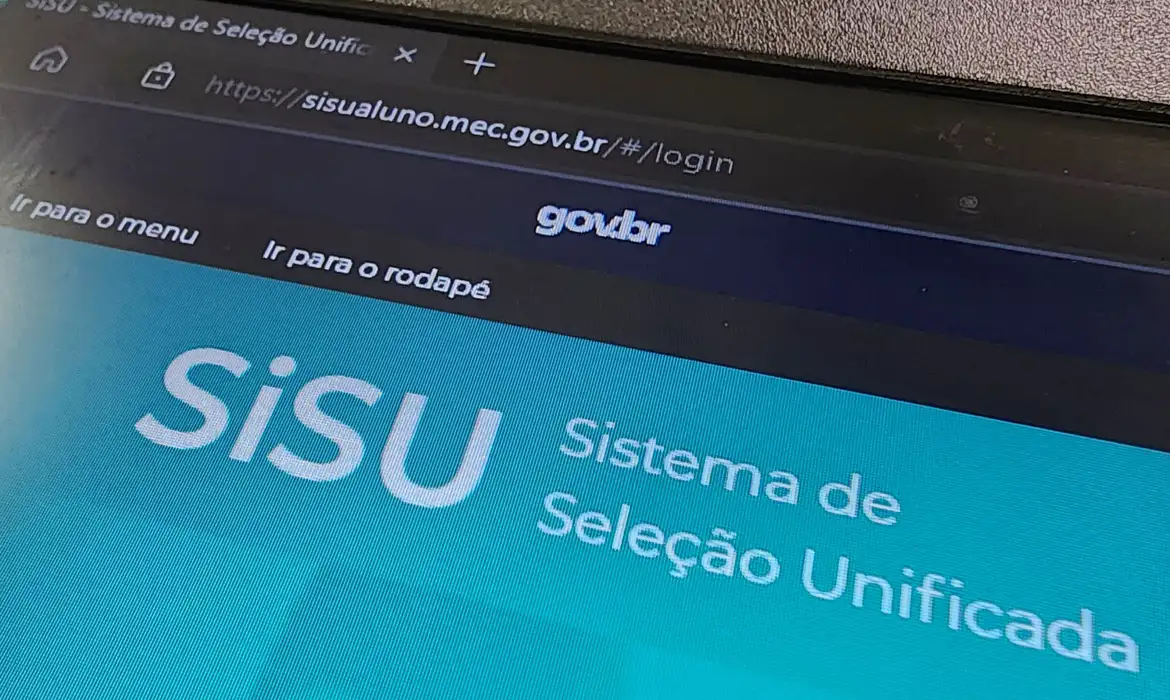 Site do Sisu para inscrições (Rafa Neddermeyer/Agência Brasil)