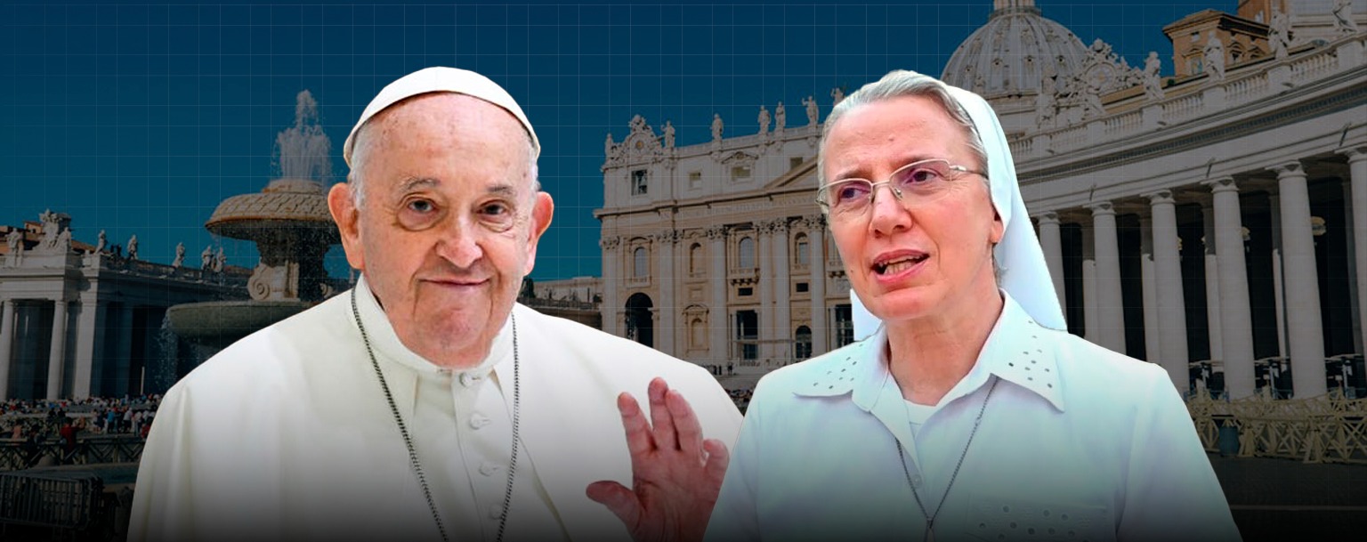 Papa Francisco nomeia Irmã Simona como líder de dicastério no Vaticano