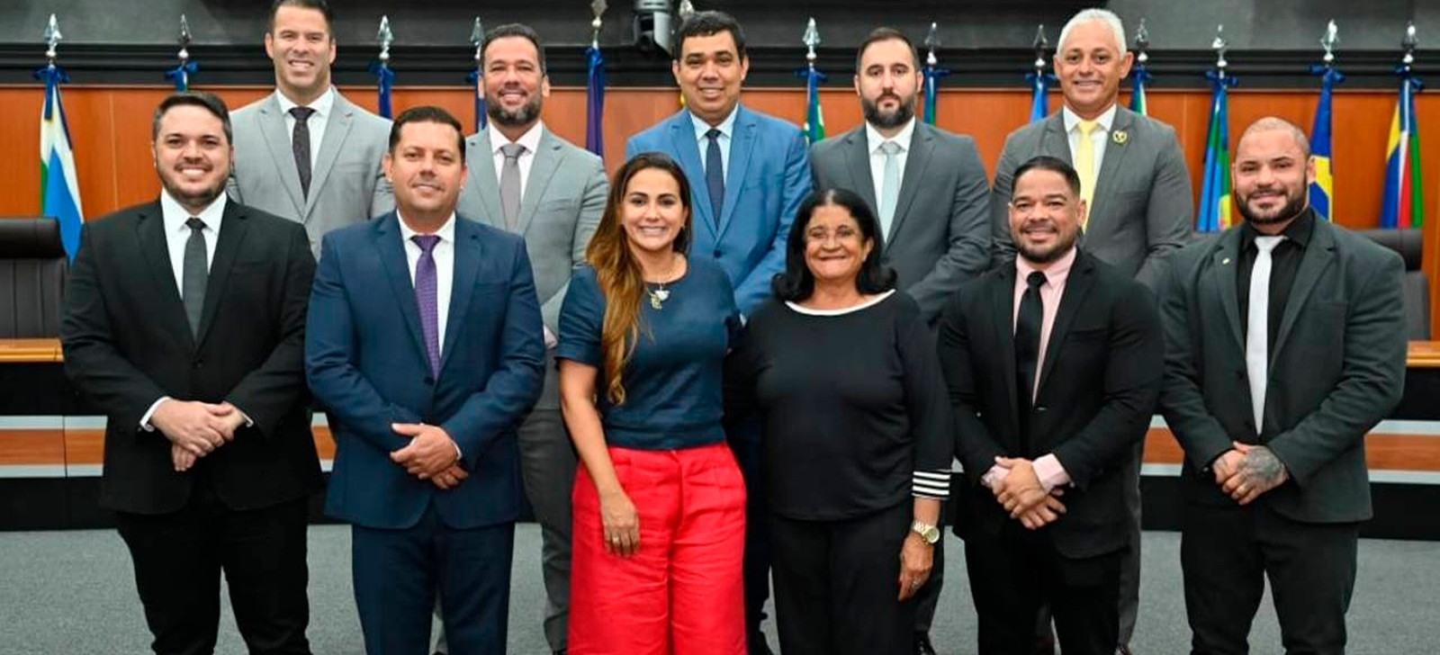 Nova Mesa Diretora da Assembleia Legislativa de Roraima (Jader Souza/SupCom-ALE-RR)