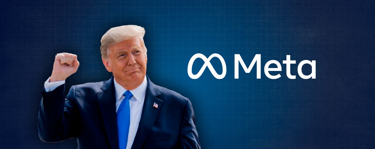 Trump afirma que Meta alterou checagem por ameaças passadas