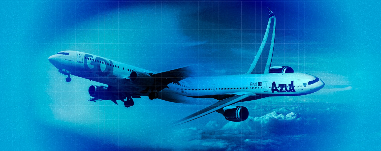 Gol e Azul assinam acordo para analisar fusão entre companhias