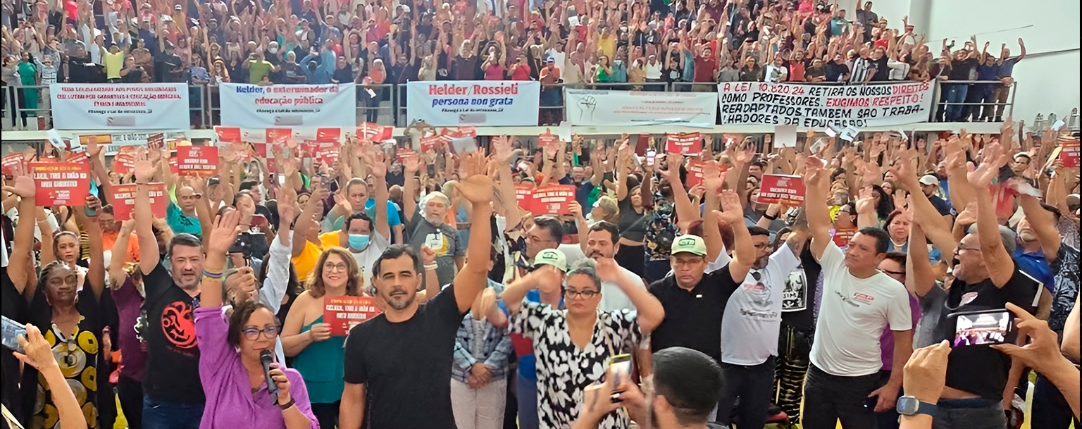 Professores anunciam greve contra medidas do Governo do Pará