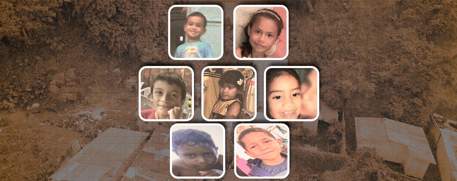 Children who died after landslides in Manaus (Composition: Weslley Santos/Cenarium)