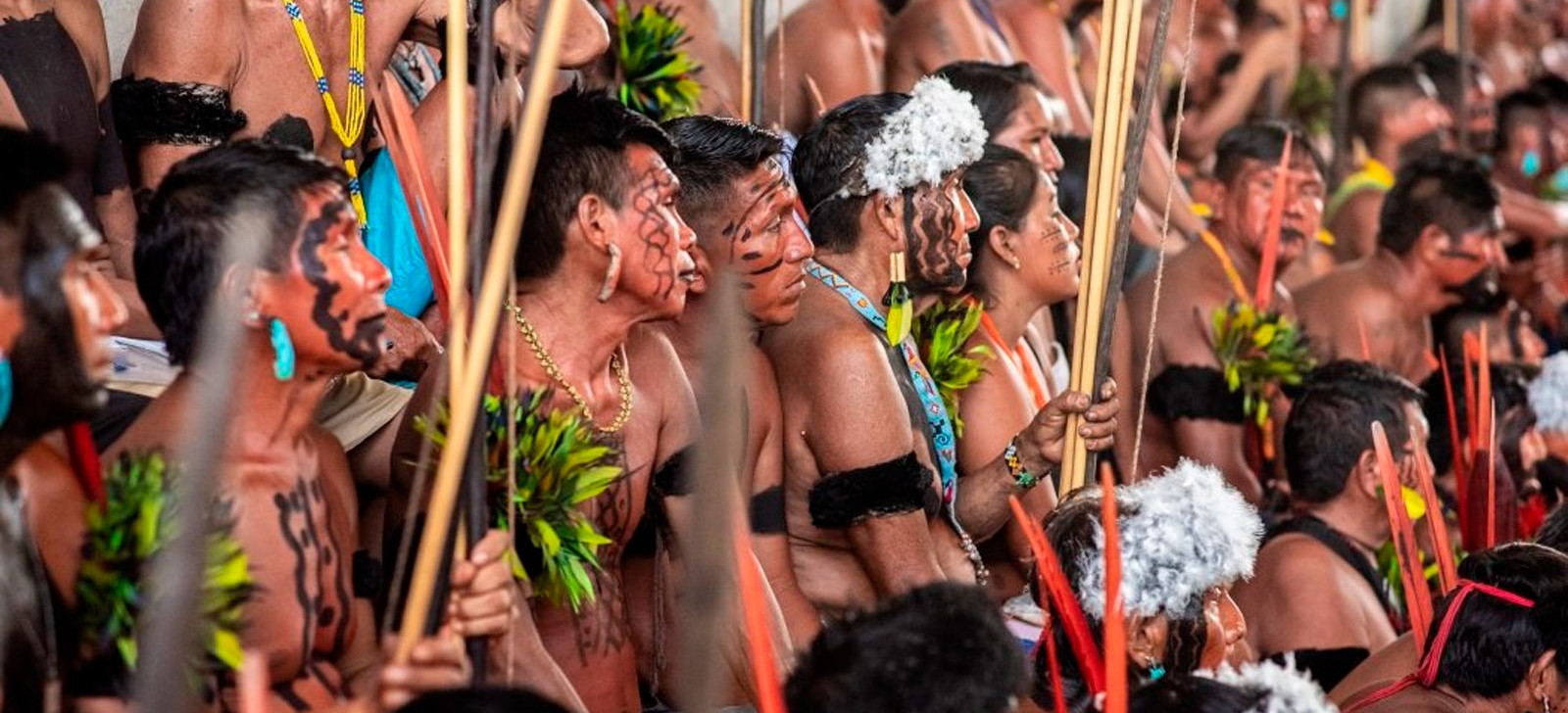 Yanomami and Ye'kuana Leaders at the 2023 Forum (Evilene Paixão/Hutukara)