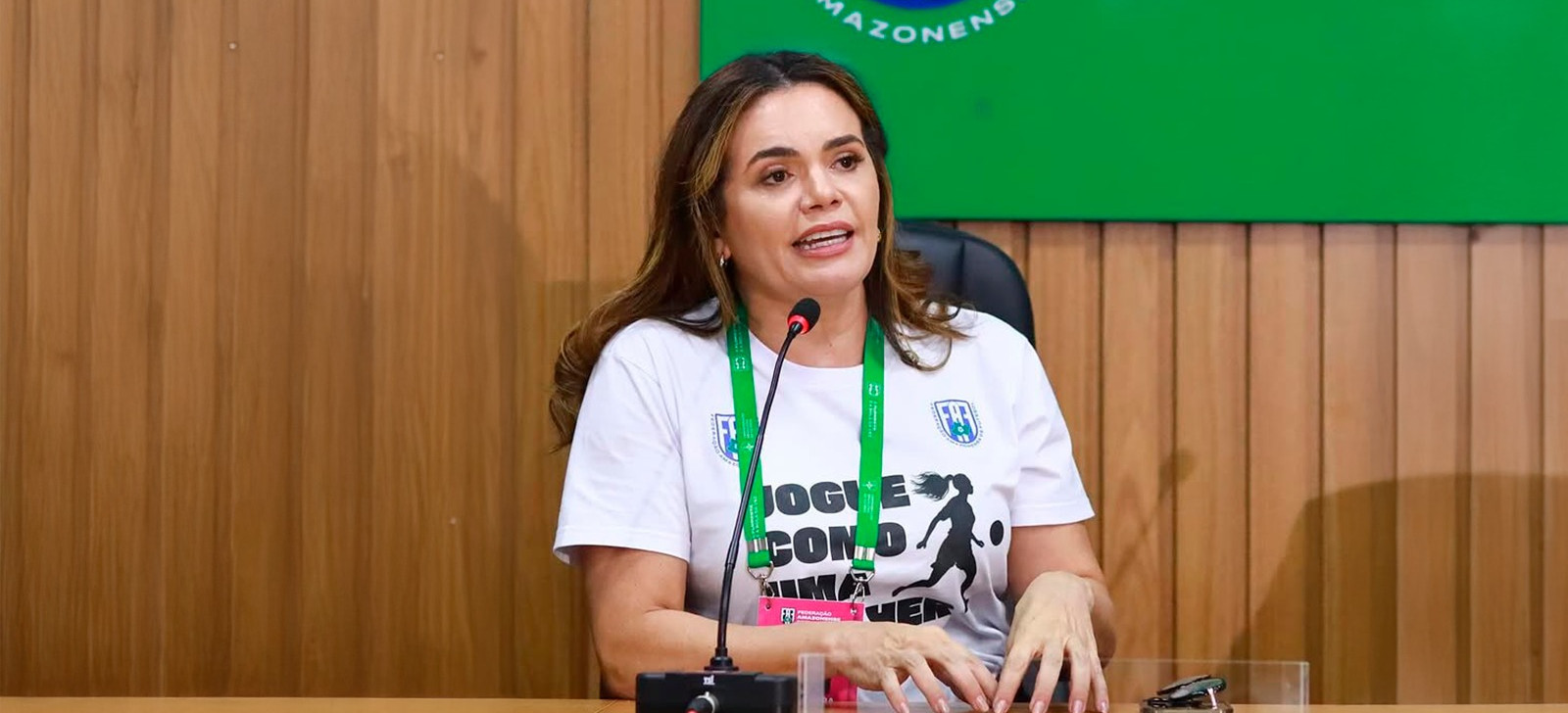 Deputada vai comandar futebol feminino em federação amazonense