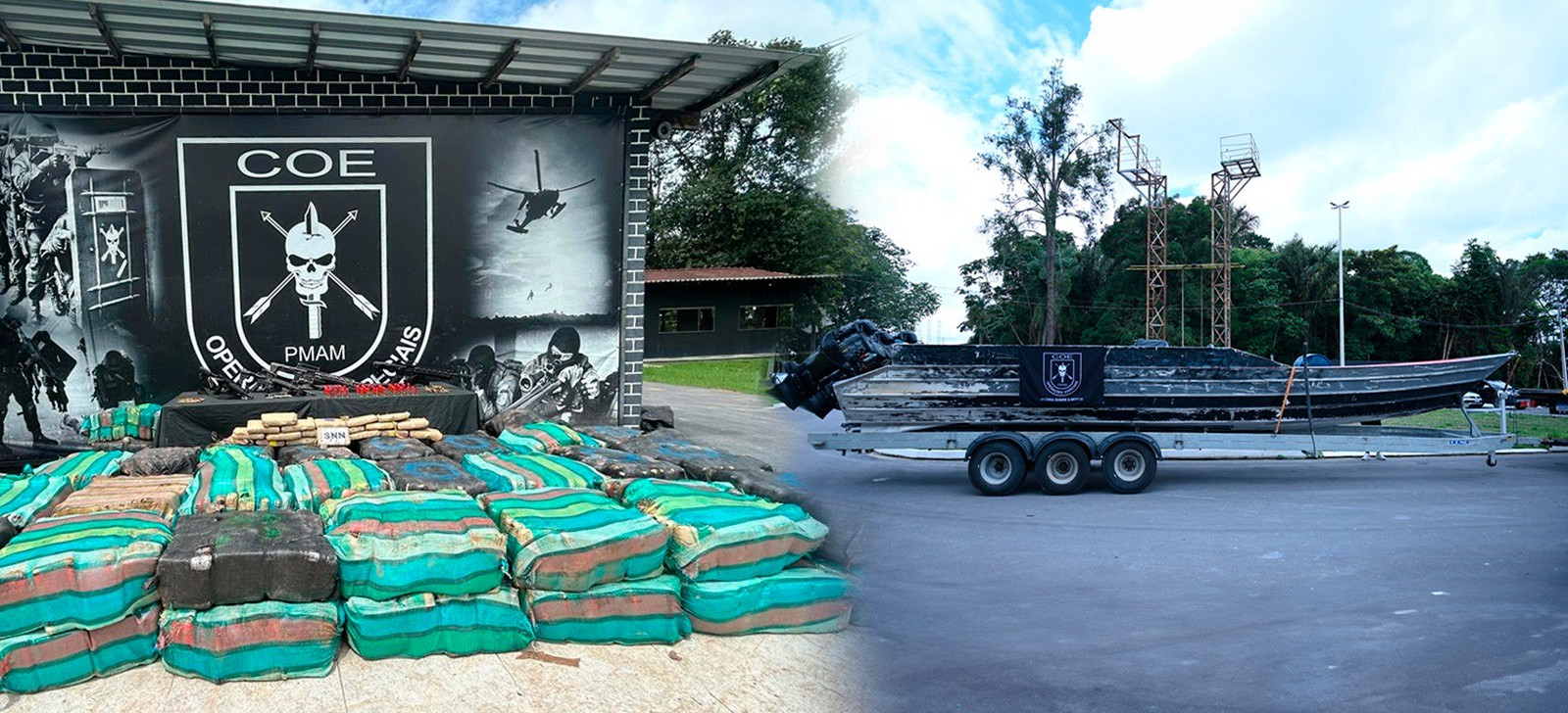 Polícia apreende mais de R$ 30 milhões em drogas no interior do AM