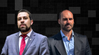Boulos denuncia Eduardo Bolsonaro por crime contra soberania nacional