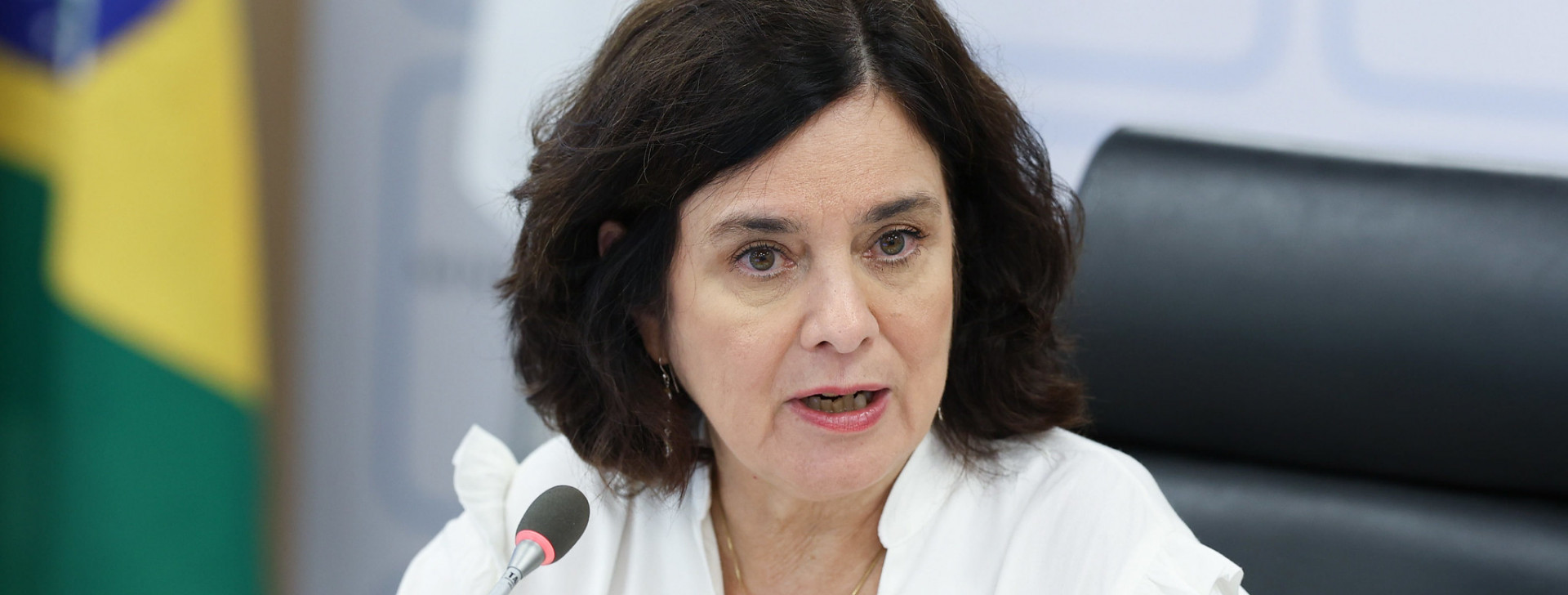 A ministra da Saúde, Nísia Trindade (Walterson Rosa/MS)