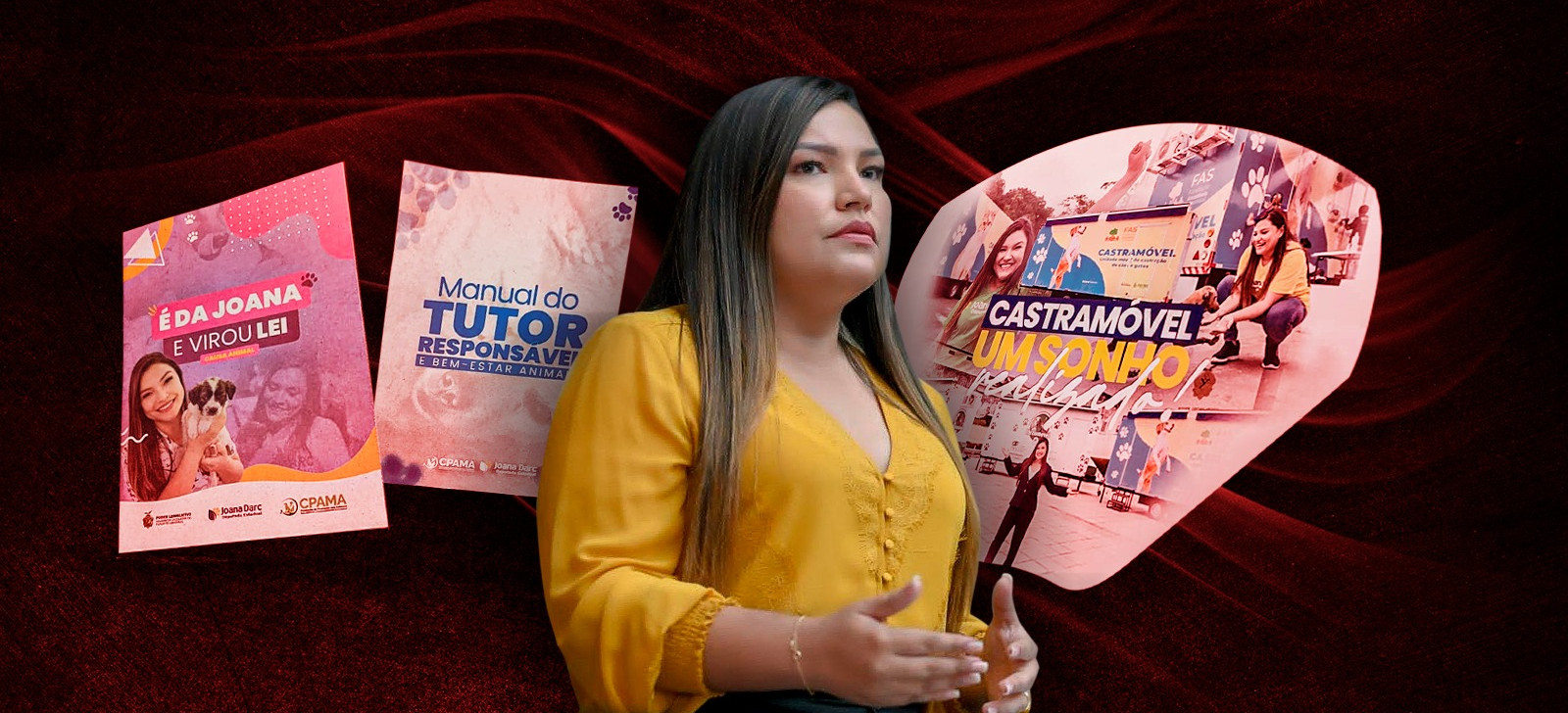 Deputada do AM distribui panfletos com a própria foto em ação do governo