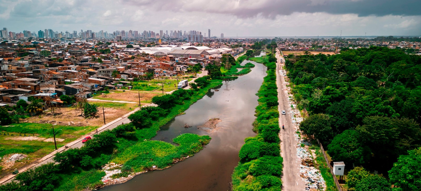 Metals and microorganisms pollute water bodies in the COP30 City, study finds