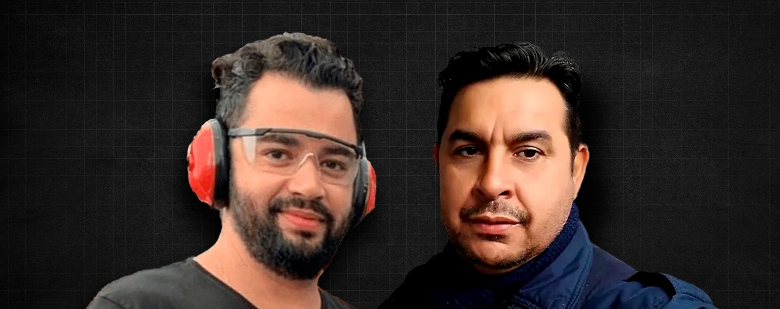 Jorge Guaranho e Marcelo Arruda (Reprodução/Redes sociais)