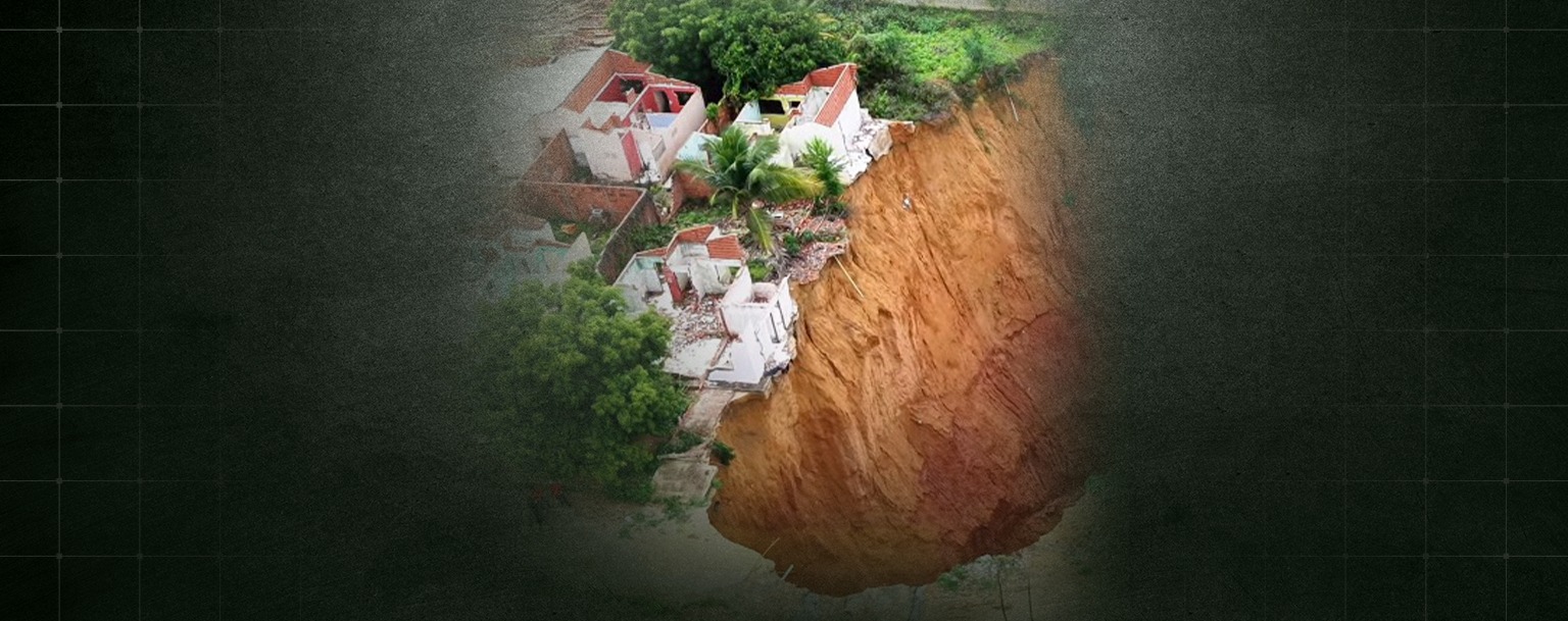 No MA, fenômeno das voçorocas deixa cidade em situação de emergência