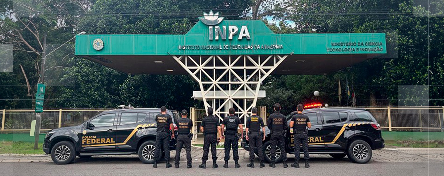 Em Manaus, operação da Polícia Federal investiga incêndio criminoso no Inpa