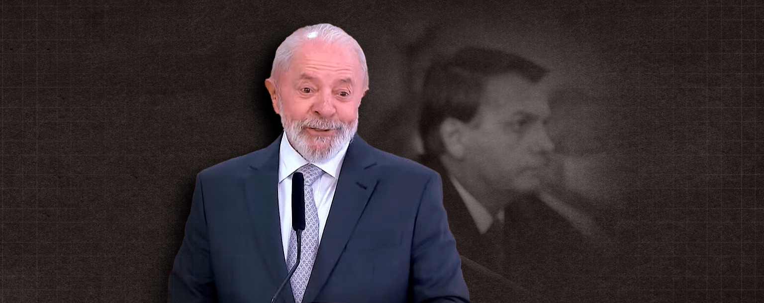 O presidente Luiz Inácio Lula da Silva e o ex-presidente Jair Messias Bolsonaro (Composição: Lucas Oliveira/CENARIUM)