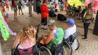 Bloco em Brasília celebra diversidade e luta por direitos das PCDs