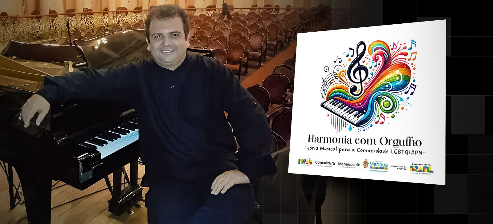 Projeto oferece Teoria Musical à Comunidade LGBTQIAPN+ em Manaus