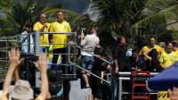 Bolsonaro se reúne com apoiadores para protestar por anistia