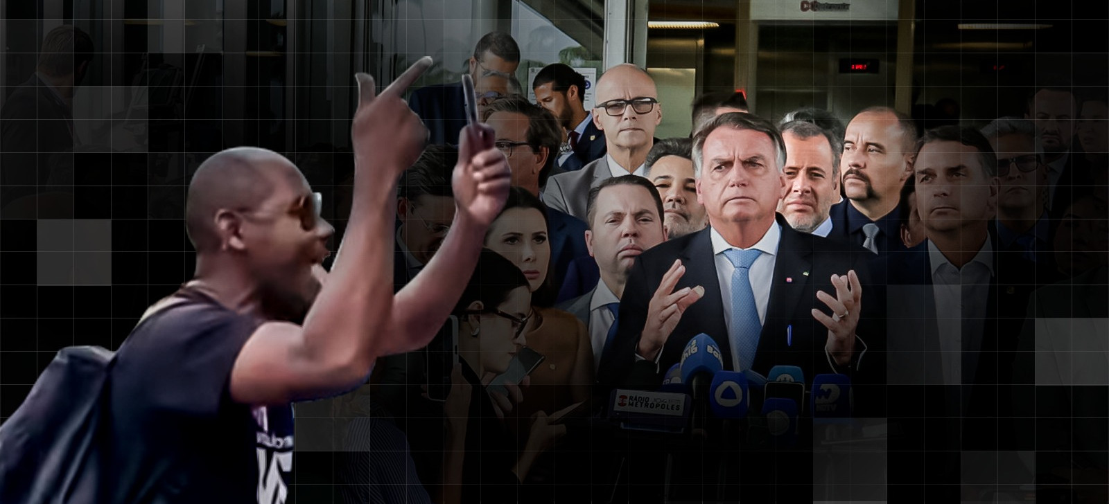 Homem após Bolsonaro se tornar réu: ‘Você tem que ser preso’